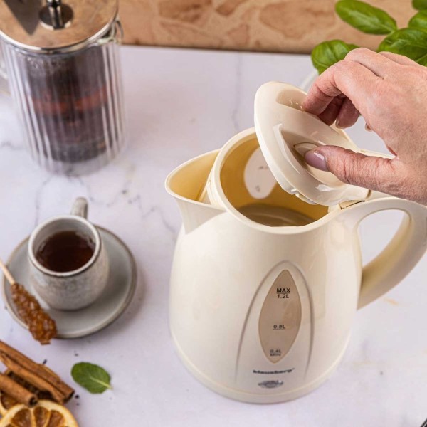 Електричний чайник 1.2 л Klausberg KB-9002 Cream