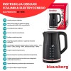 Czajnik elektryczny Klausberg KB-7896 (1.7 l, regulacja temperatury)