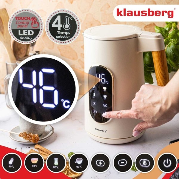 Czajnik elektryczny Klausberg KB-9005 (1,7 l)