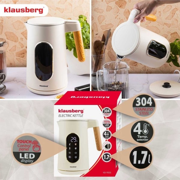 Czajnik elektryczny Klausberg KB-9005 (1,7 l)