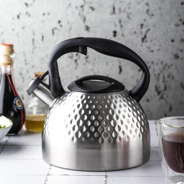 СТАЛЕВИЙ ЧАЙНИК 3.0 Л KLAUSBERG KB-7642