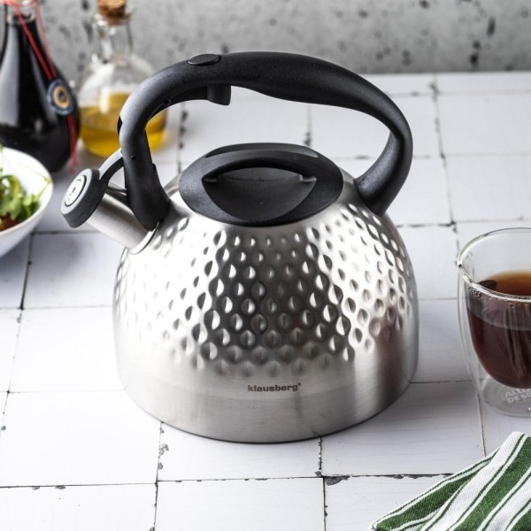 СТАЛЕВИЙ ЧАЙНИК 3.0 Л KLAUSBERG KB-7642