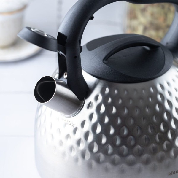 СТАЛЕВИЙ ЧАЙНИК 3.0 Л KLAUSBERG KB-7642
