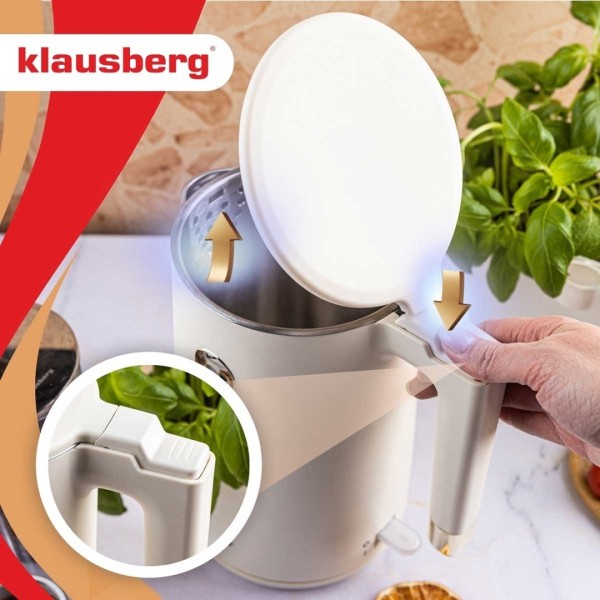 Електричний чайник 1.7 л Klausberg KB-9004