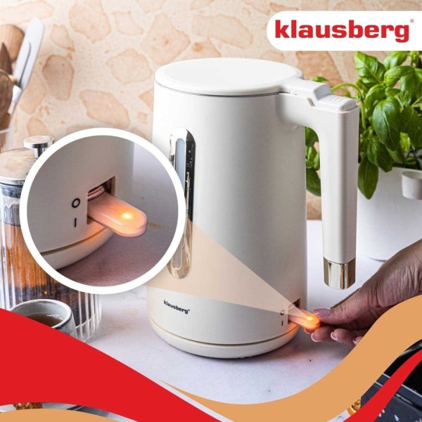 Електричний чайник 1.7 л Klausberg KB-9004