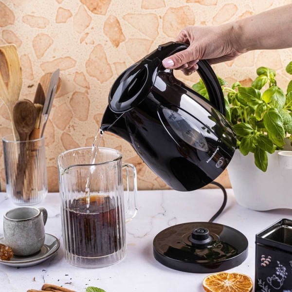 Електричний чайник 1.2 л Klausberg KB-9001 чорний