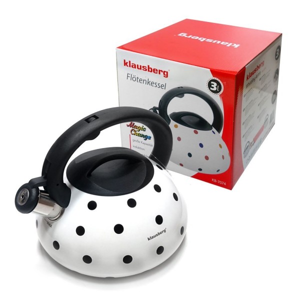 Czajnik stalowy Klausberg KB-7074 (3.0 l)