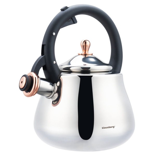 Czajnik stalowy Klausberg KB-7776 (2.8 l, do gazu i indukcji)