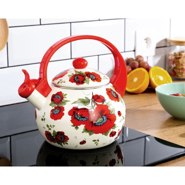 Czajnik emaliowany Brunbeste POPPY BB-2498 (2,2 l)