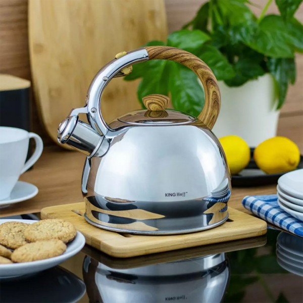 Чайник KINGHOFF зі свистком 2 л KH-3782