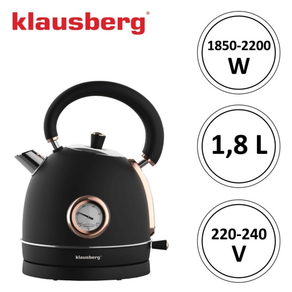 Czajnik elektryczny Klausberg KB-7905 (1.8 l)