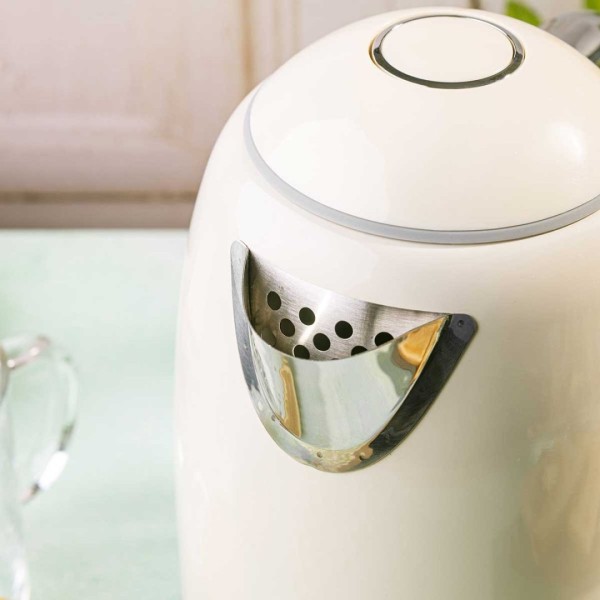 Електричний чайник 1,7 л зі світлодіодним термометром Klausberg KB-9028 Retro