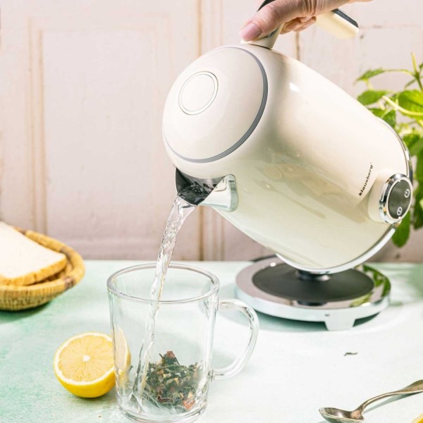 Електричний чайник 1,7 л зі світлодіодним термометром Klausberg KB-9028 Retro