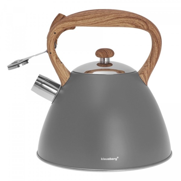 Сталевий чайник KLAUSBERG KB-7297, матове лакування, 3,0 л