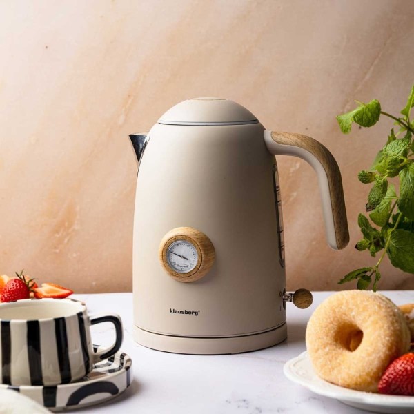 Електричний чайник 1,7 л з термометром Klausberg KB-9020