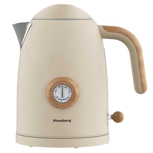 Електричний чайник 1,7 л з термометром Klausberg KB-9020