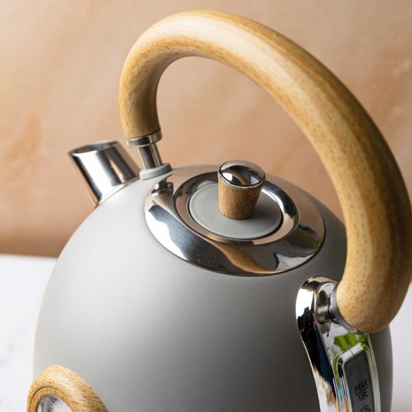 Електричний чайник 1,8 л з термометром Klausberg KB-9009 Retro