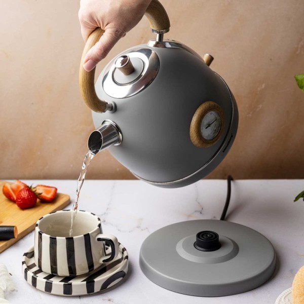 Електричний чайник 1,8 л з термометром Klausberg KB-9009 Retro