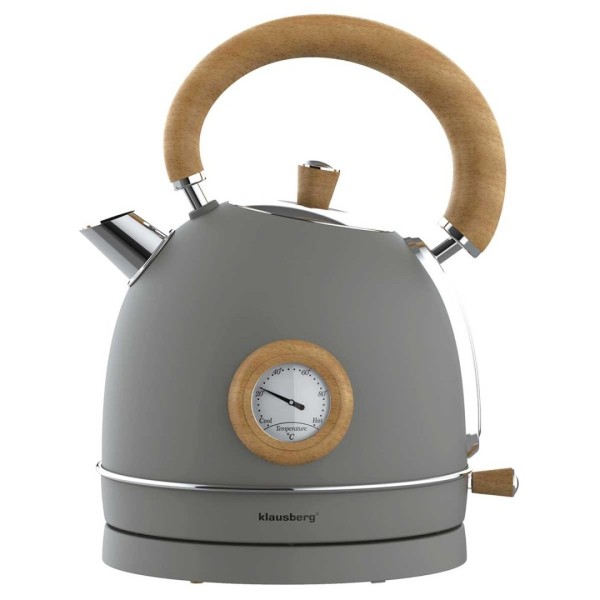 Електричний чайник 1,8 л з термометром Klausberg KB-9009 Retro