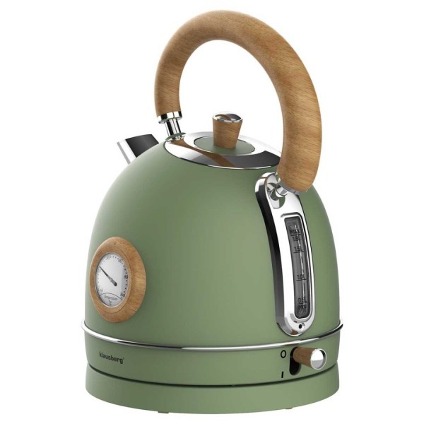 Електричний чайник 1,8 л з термометром Klausberg KB-9008 Retro