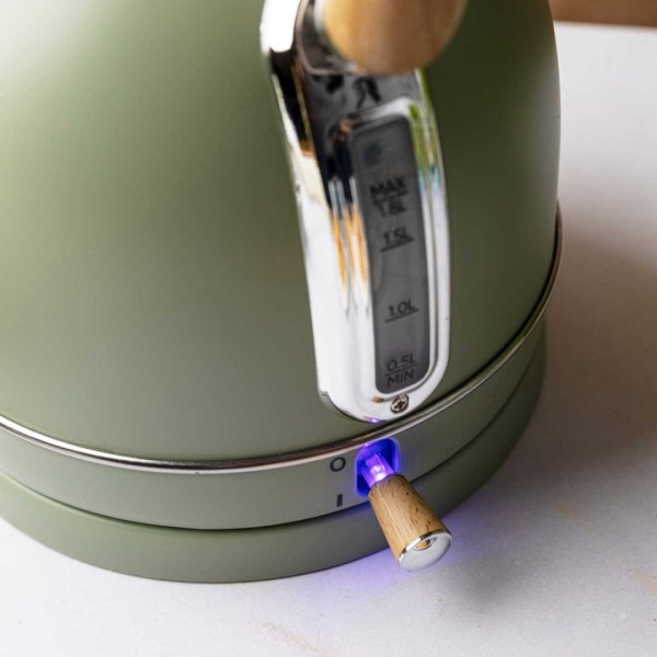 Електричний чайник 1,8 л з термометром Klausberg KB-9008 Retro