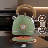 Електричний чайник 1,8 л з термометром Klausberg KB-9008 Retro