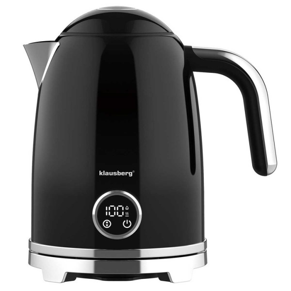 Електричний чайник 1,7 л зі світлодіодним термометром Klausberg KB-9027 Retro