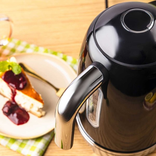 Електричний чайник 1,7 л зі світлодіодним термометром Klausberg KB-9027 Retro