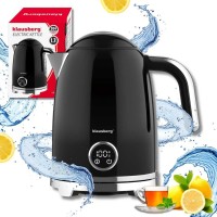 Електричний чайник 1,7 л зі світлодіодним термометром Klausberg KB-9027 Retro