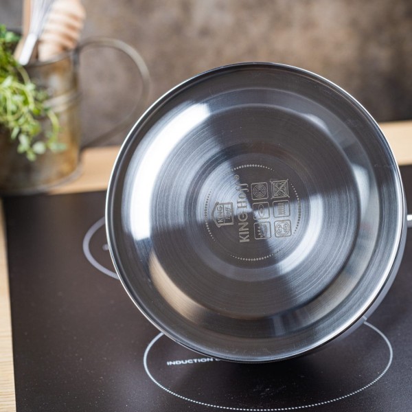 СТАЛЕВИЙ ІНДУКЦІЙНИЙ ЧАЙНИК 2,5 Л KINGHOFF KH-1859 СРІБЛЯСТИЙ