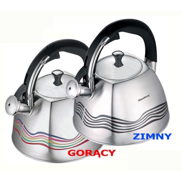 Czajnik stalowy Klausberg KB-7099 (3.0 l)