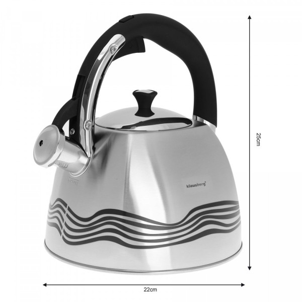 Czajnik stalowy Klausberg KB-7099 (3.0 l)