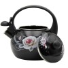 Емальований чайник 2.2 л Brunbeste Black Rose BB-4551