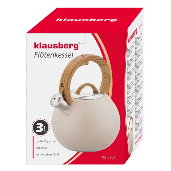 Czajnik stalowy Klausberg KB-7956 (3 l)