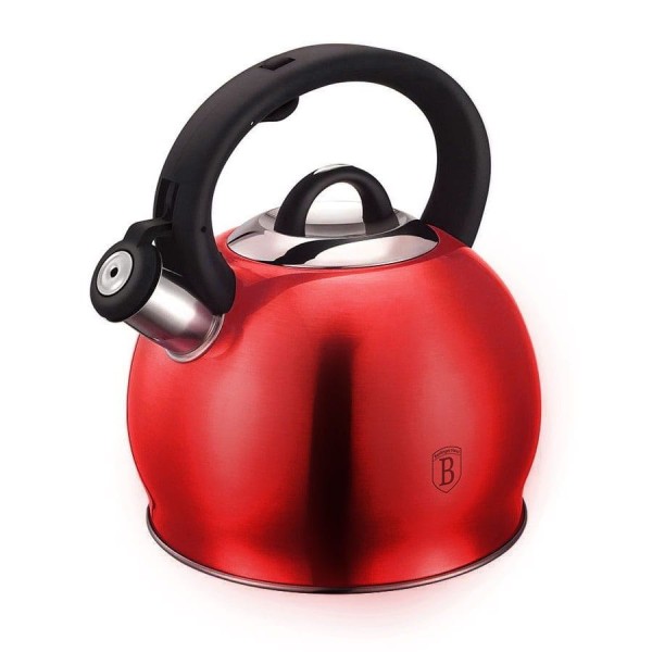 СТАЛЕВИЙ ЧАЙНИК 3.0 Л BERLINGER HAUS БУРГУНДСЬКА ЛІНІЯ BH-1074