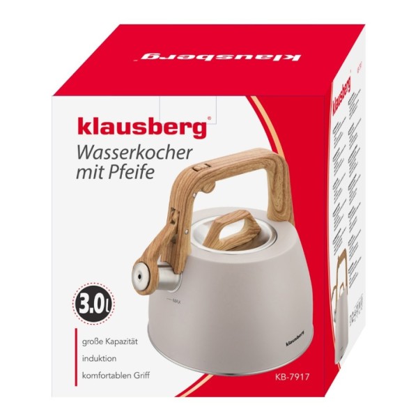 Czajnik stalowy Klausberg KB-7917 (2,5 l)