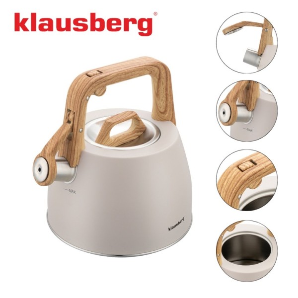 Czajnik stalowy Klausberg KB-7917 (2,5 l)