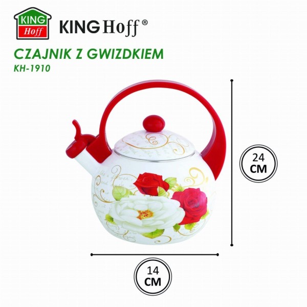 Czajnik emaliowany Kinghoff KH-1910 (2.0 l)