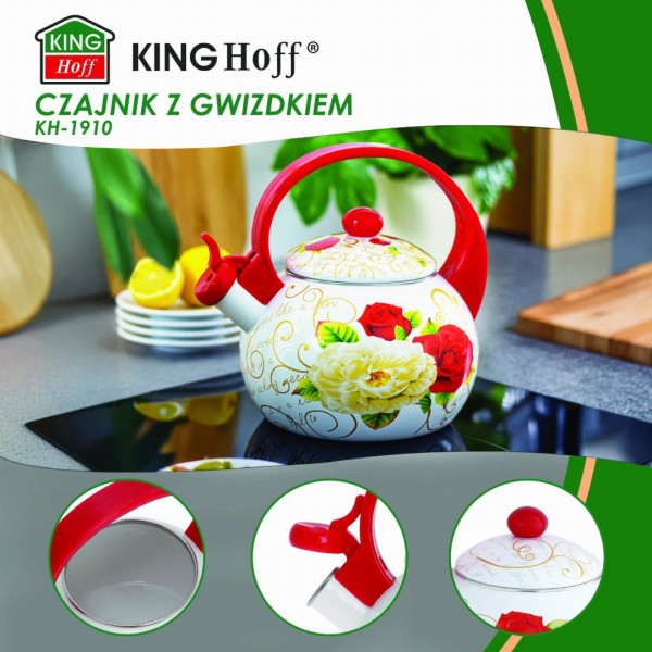 Czajnik emaliowany Kinghoff KH-1910 (2.0 l)