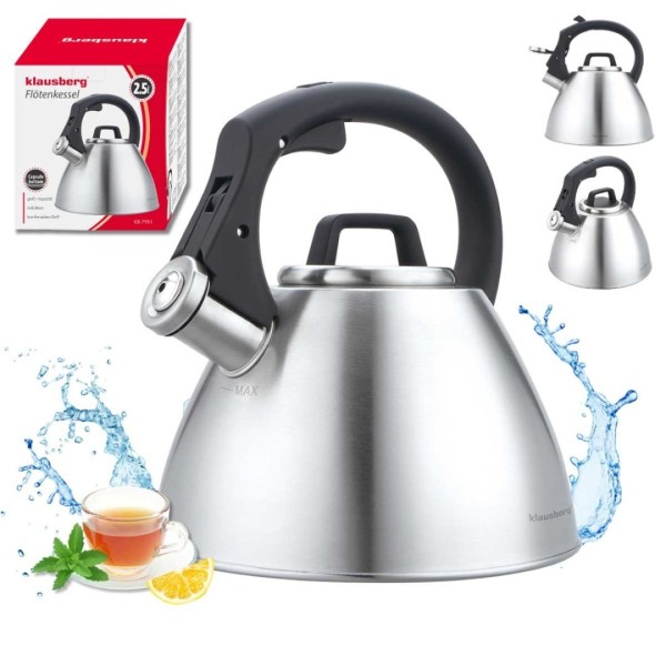 Czajnik stalowy Klausberg KB-7951 (2,5 l)