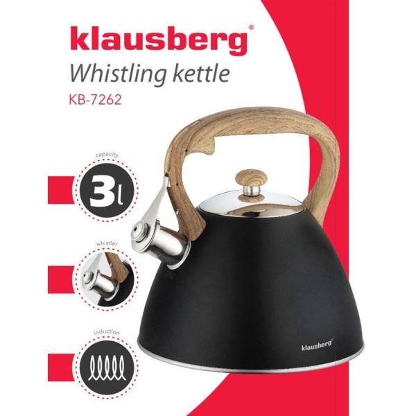 Czajnik stalowy Klausberg KB-7262 (3.0 l)