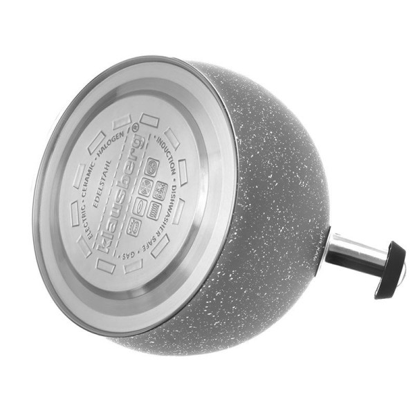 СТАЛЕВИЙ ЧАЙНИК 3.0 Л KLAUSBERG MARMO KB-7267