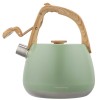 CZAJNIK STALOWY Z GWIZDKIEM 2,5L KLAUSBERG KB-9039 PISTACJOWY