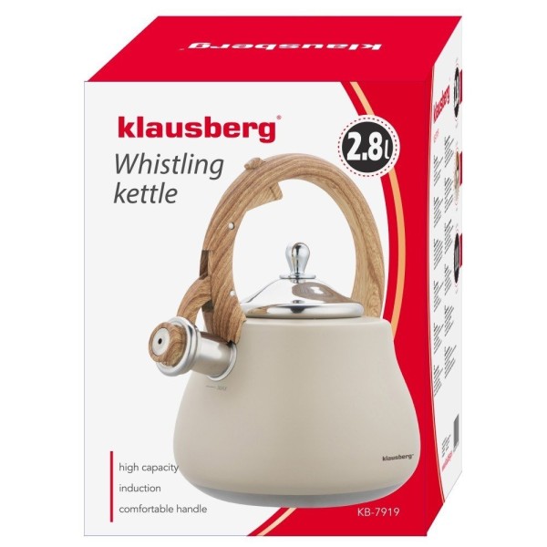 Czajnik stalowy Klausberg KB-7919 (2,8 l)