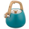 CZAJNIK STALOWY Z GWIZDKIEM 2,5L KLAUSBERG KB-9040 TURKUSOWY