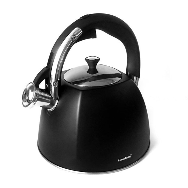 СТАЛЕВИЙ ЧАЙНИК 3.0 Л KLAUSBERG KB-7195 Матовий