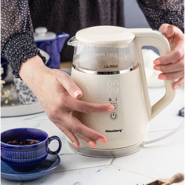 Czajnik elektryczny Klausberg KB-7893 (1.0 l)