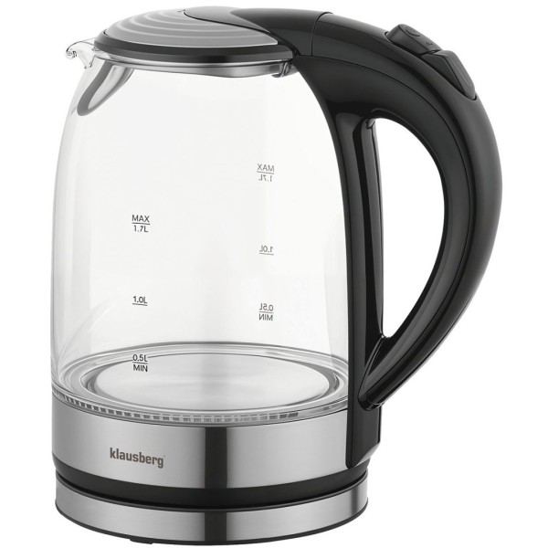 Електричний скляний чайник 1,7 л Klausberg KB-7886