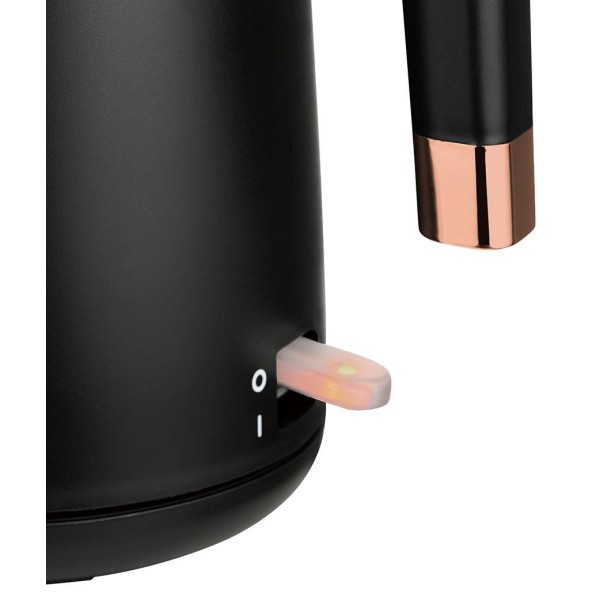 БЕЗДРОТОВИЙ ЕЛЕКТРИЧНИЙ ЧАЙНИК 1,7 Л ЧОРНОГО КОЛЬОРУ KLAUSBERG KB-7889