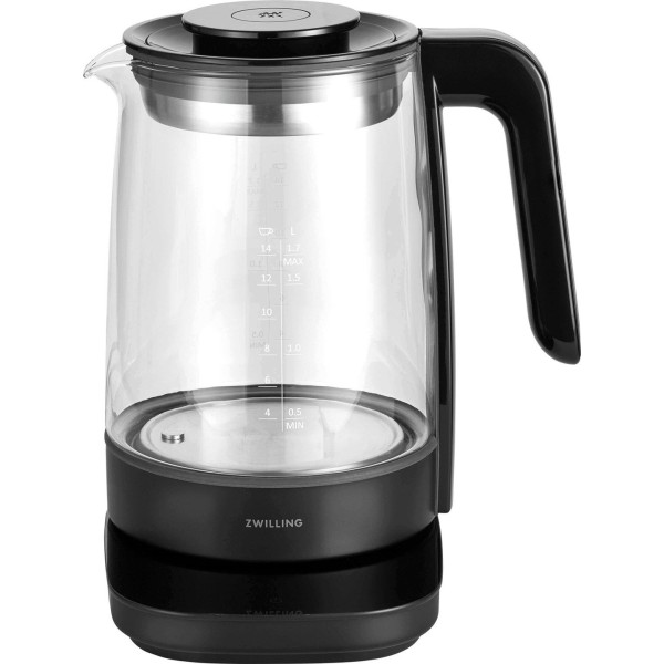 Електричний чайник ZWILLING ENFINIGY з чайною вставкою 1,7 л, чорний